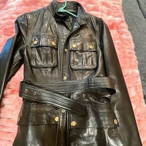 Banana Republic women’s leather jacket. Like new